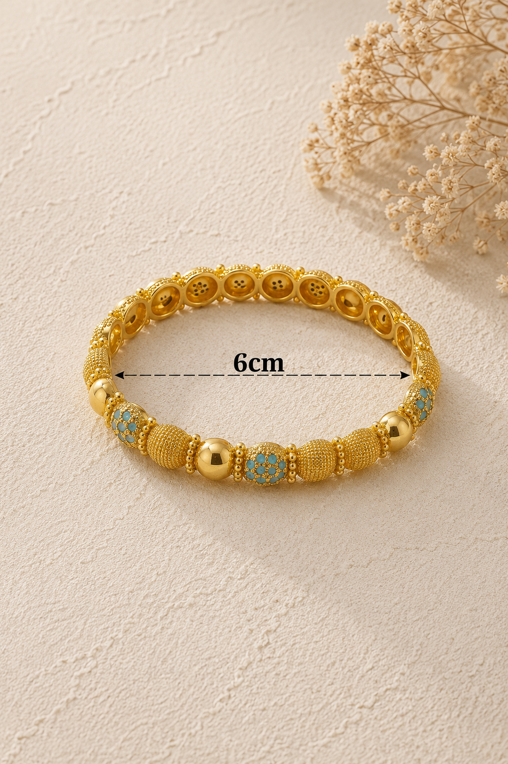 Aaliyah Beaded Bangle