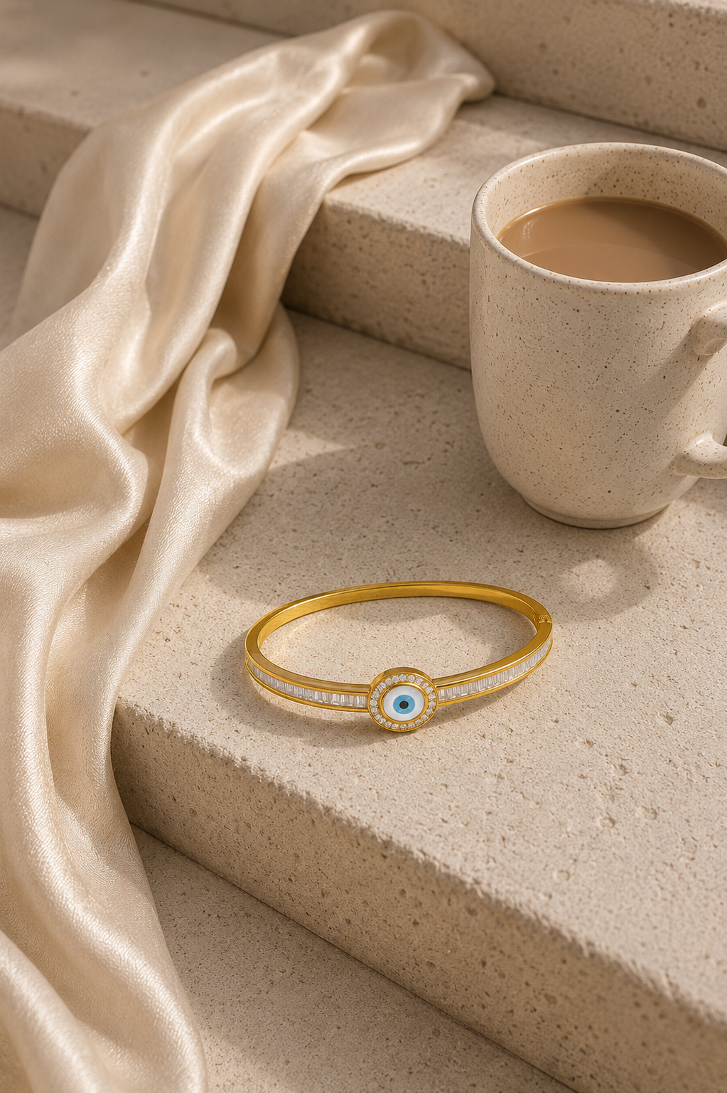 MOP Evil Eye Bangle