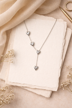 3D Heart Pendant Necklace