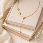 3D Heart Pendant Necklace