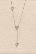 3D Heart Pendant Necklace