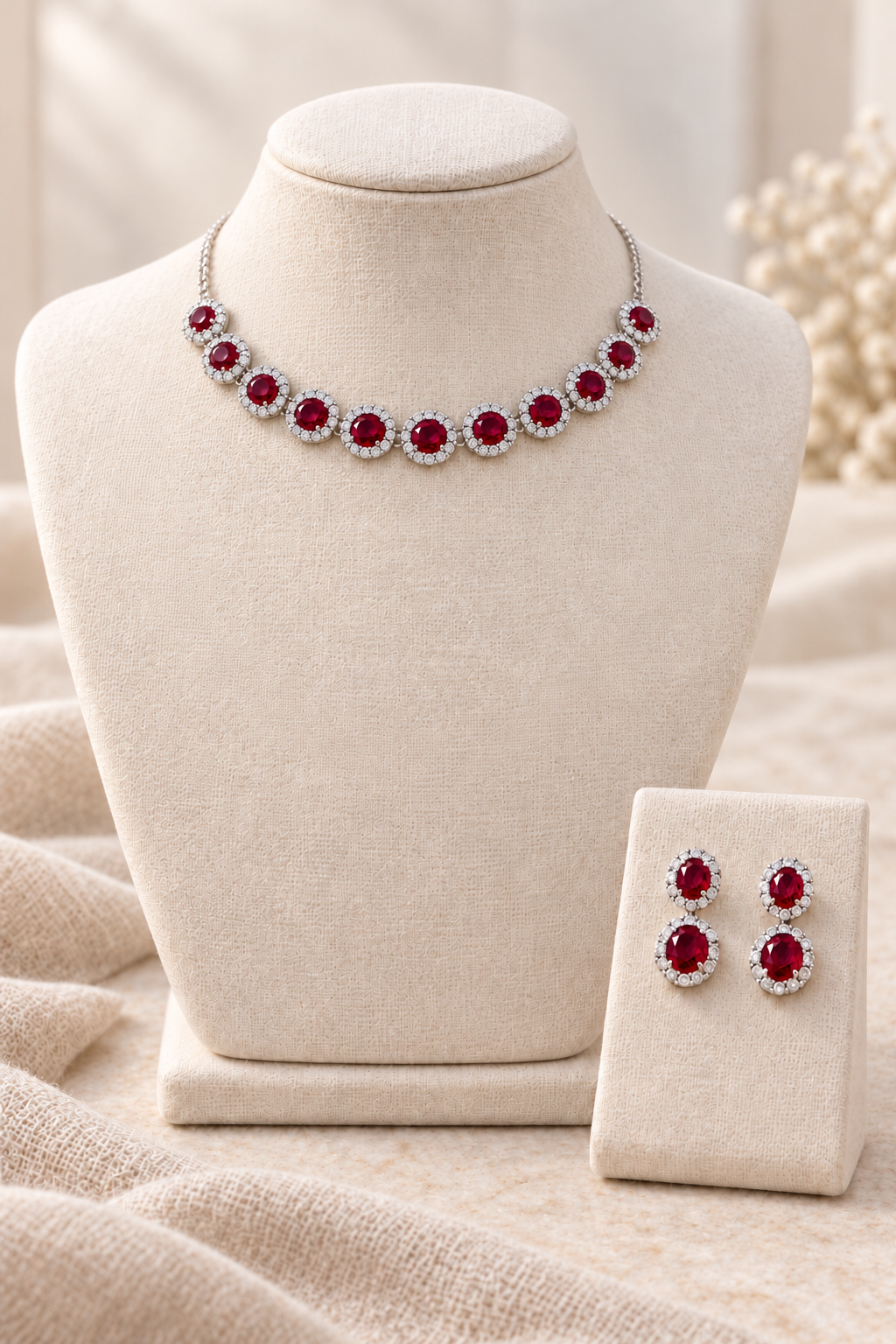 Asha Set (Necklace+Earrings)