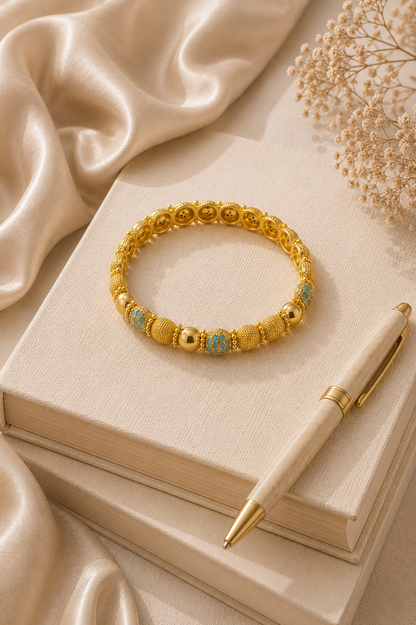 Aaliyah Beaded Bangle