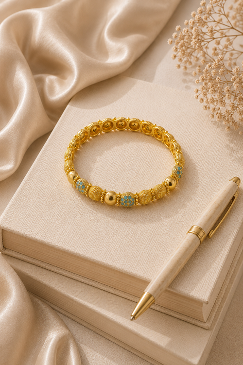 Aaliyah Beaded Bangle