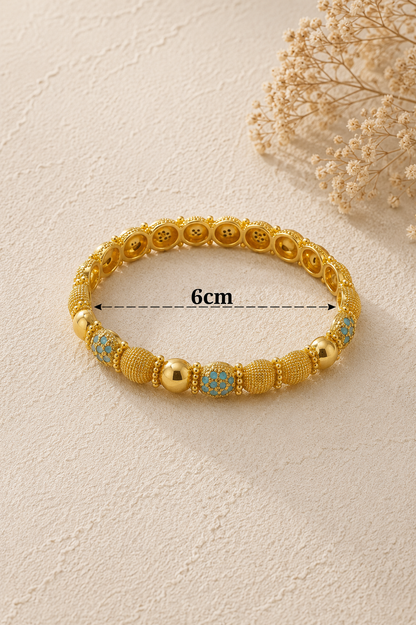 Aaliyah Beaded Bangle