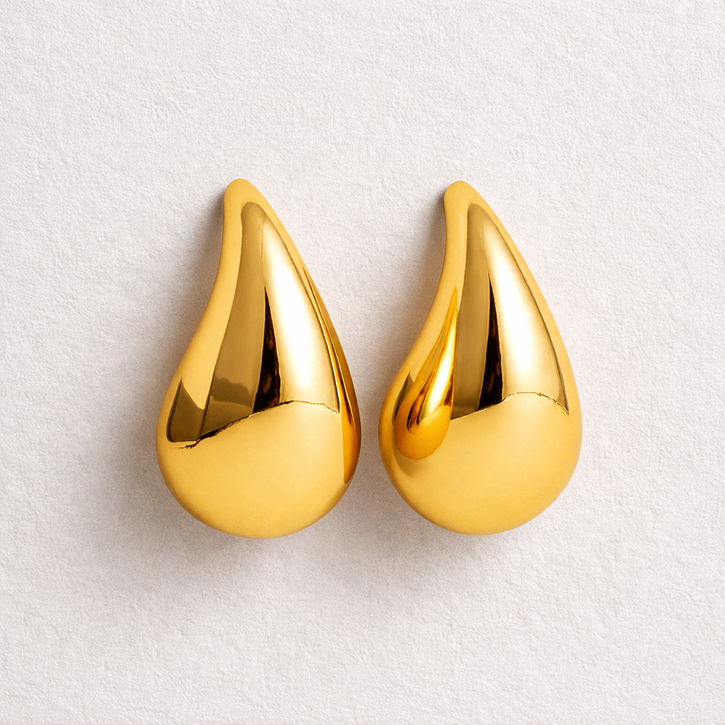 Arabella Oversized Tea Drop Earrings