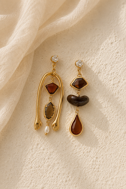 Asymmetric Earrings