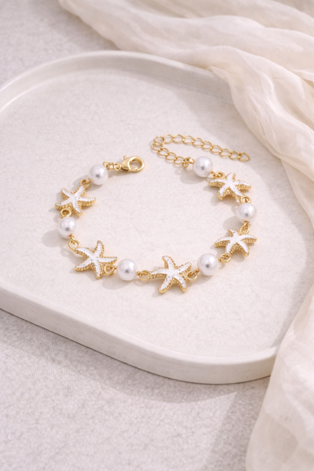 Beach Metallic Charms Bracelet