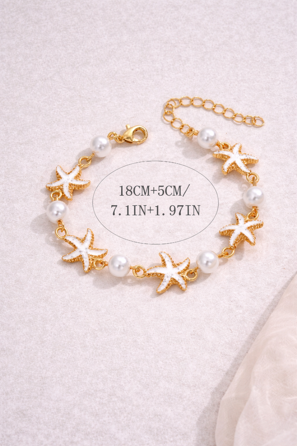 Beach Metallic Charms Bracelet