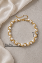 Beaded Pearl Necklace