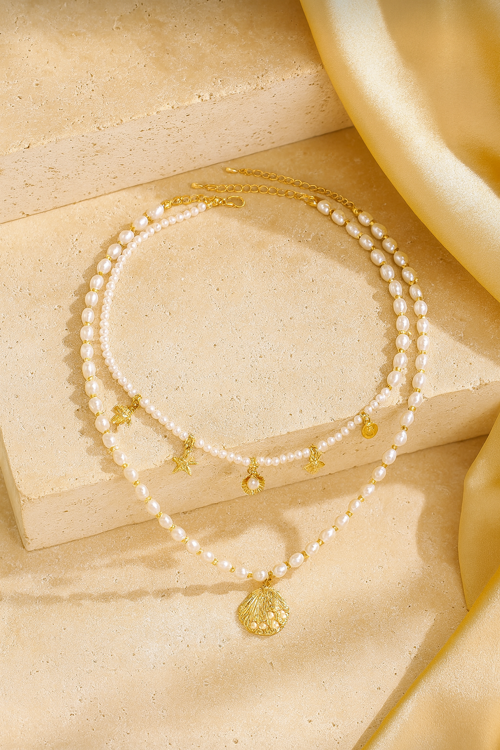 Bohemian Beach Layered Necklace