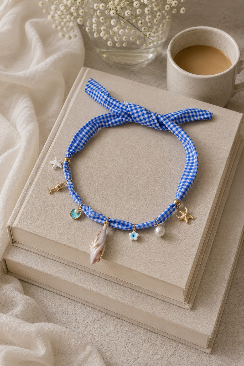 Scarf Charms Necklace