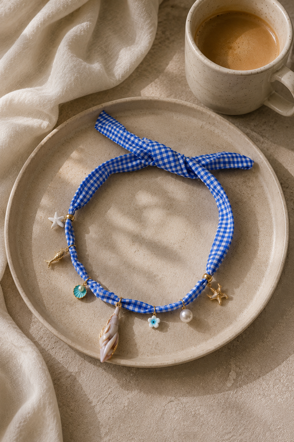 Scarf Charms Necklace
