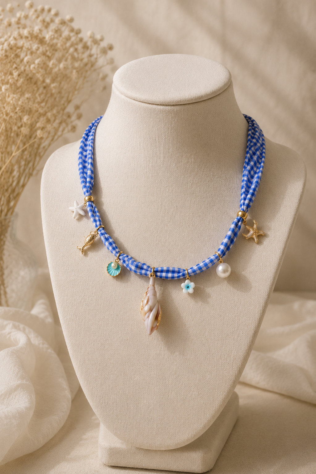 Scarf Charms Necklace