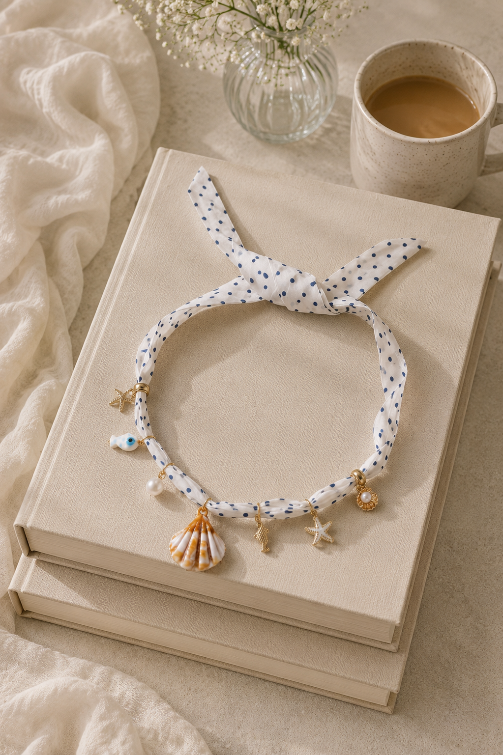 Scarf Charms Necklace
