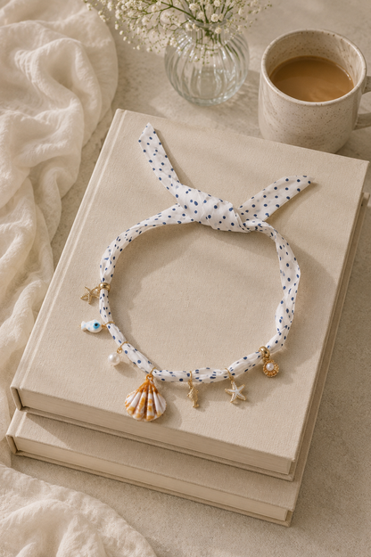 Scarf Charms Necklace