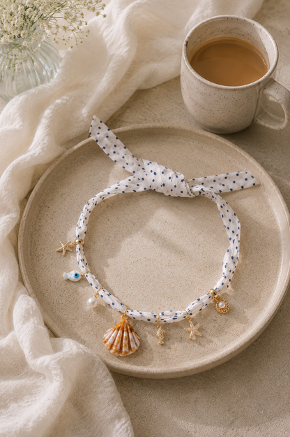 Scarf Charms Necklace