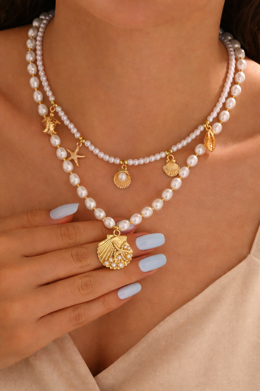 Bohemian Beach Layered Necklace