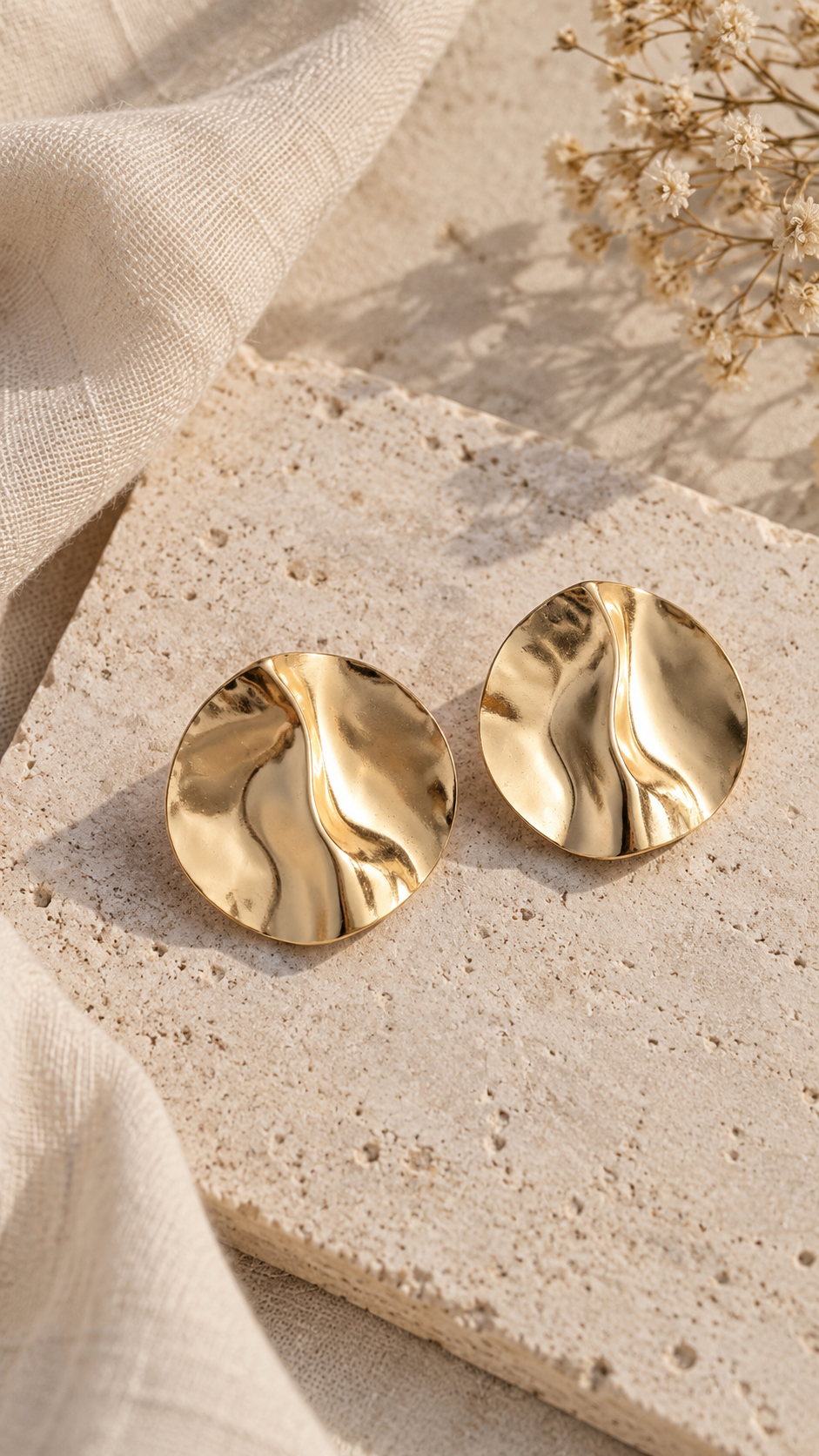 Crumple Earrings