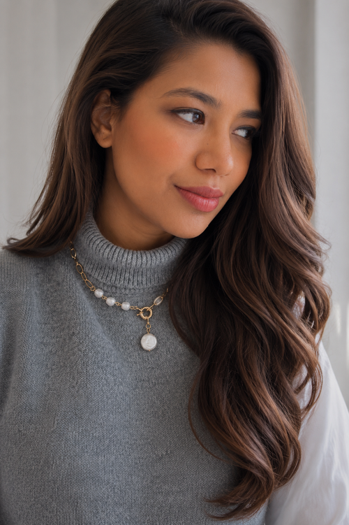 Calista Pearl Necklace