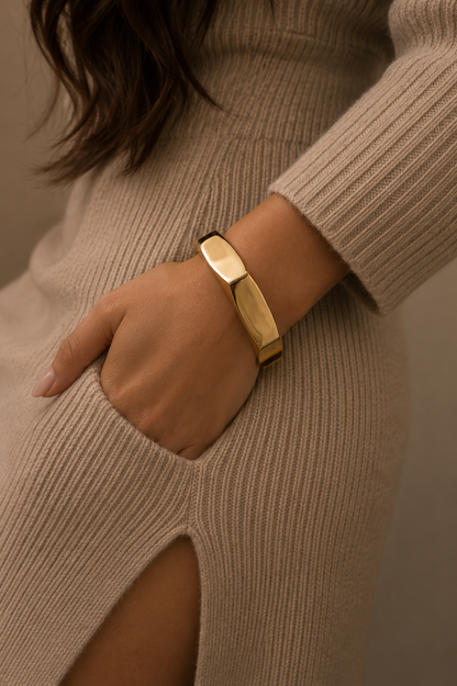 Camille Polygonal Bangle