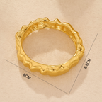 Amanda Pleated Bangle