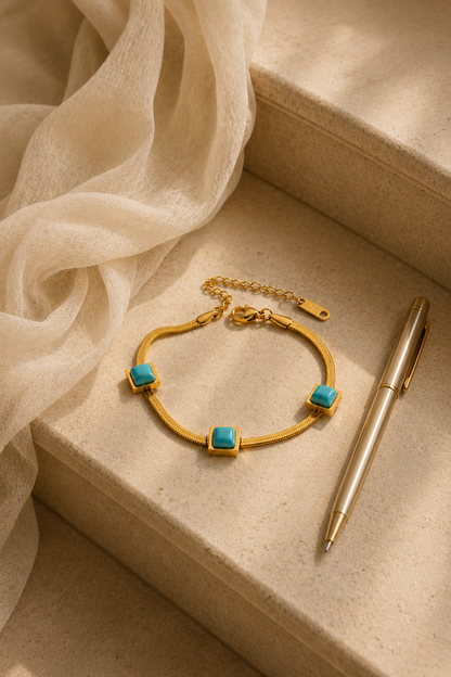 Dainty Jewelry Set (Necklace + Bracelet + Earrings)