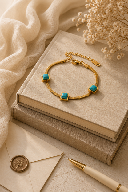 Dainty Jewelry Set (Necklace + Bracelet + Earrings)