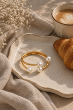 Elowen Pearl Bangle