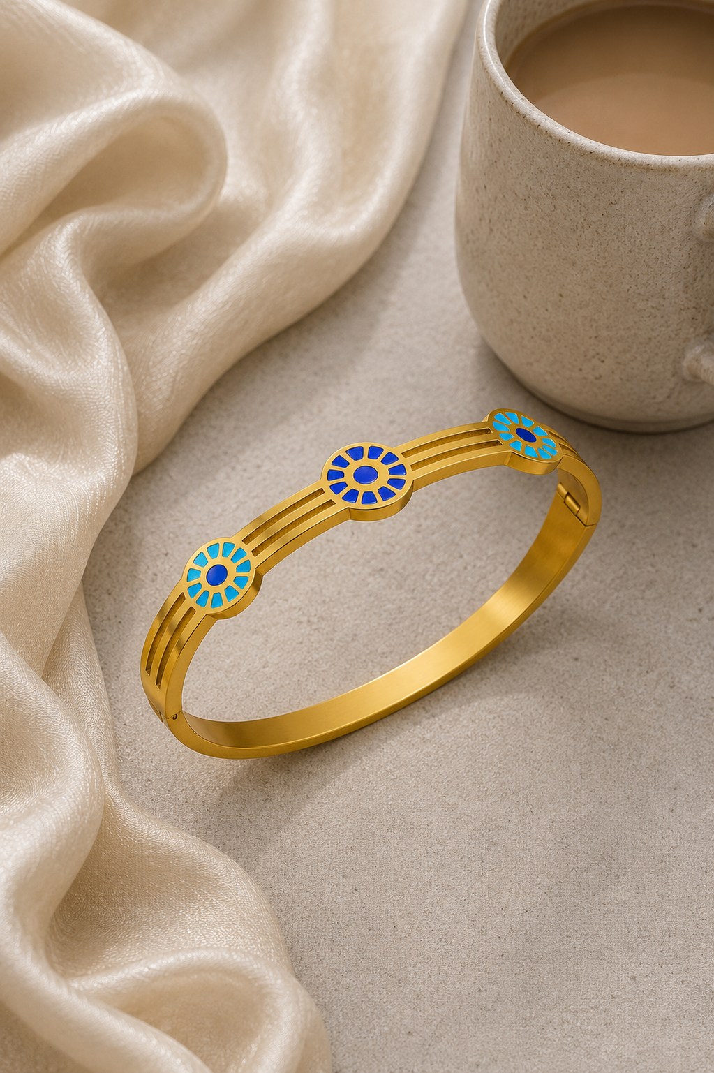 Evil Eye Charms Bangle