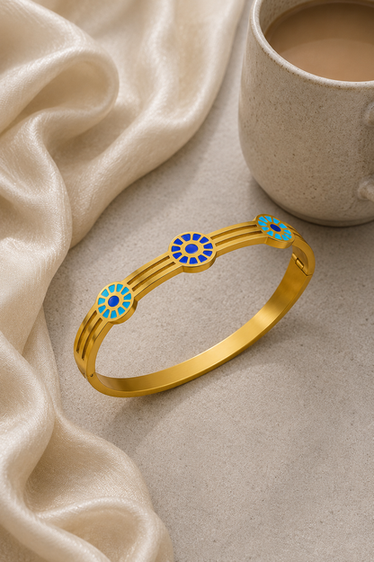 Evil Eye Charms Bangle