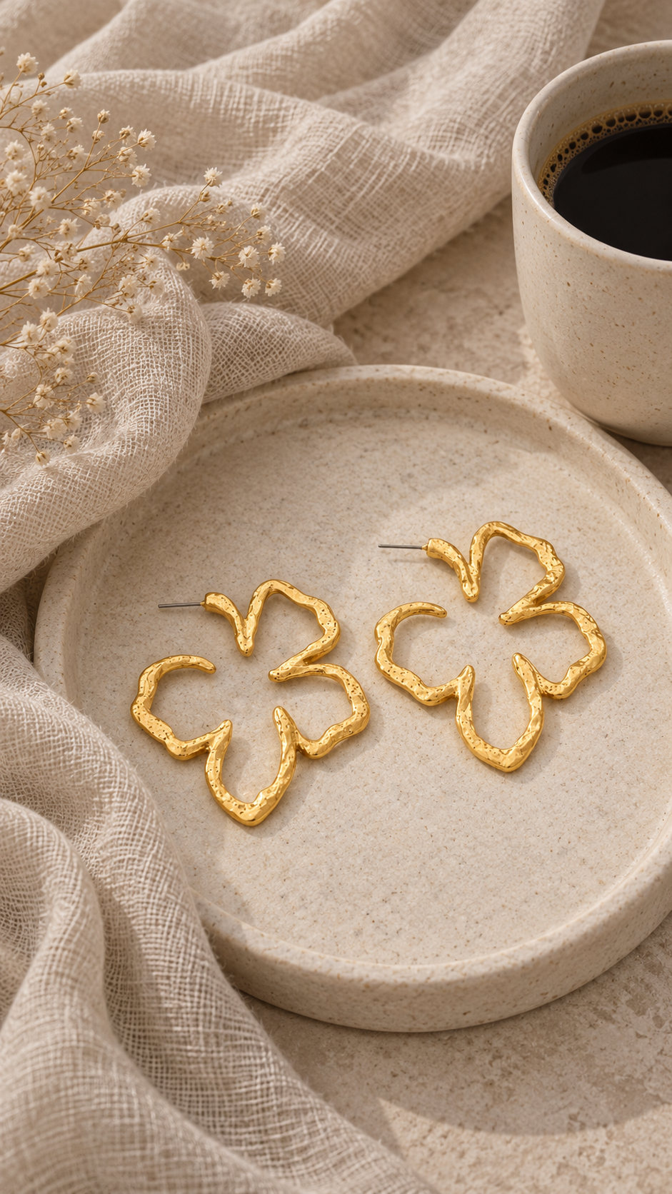 Flower Hoops