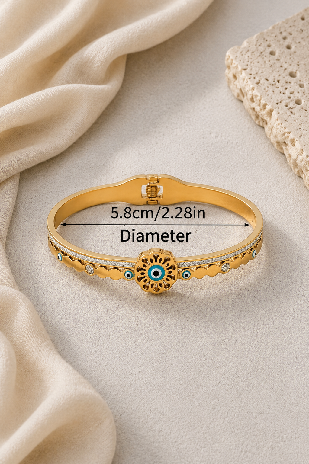 Mahia Evil Eye Bangle