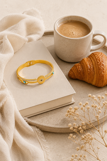 Fabian Evil Eye Bangle