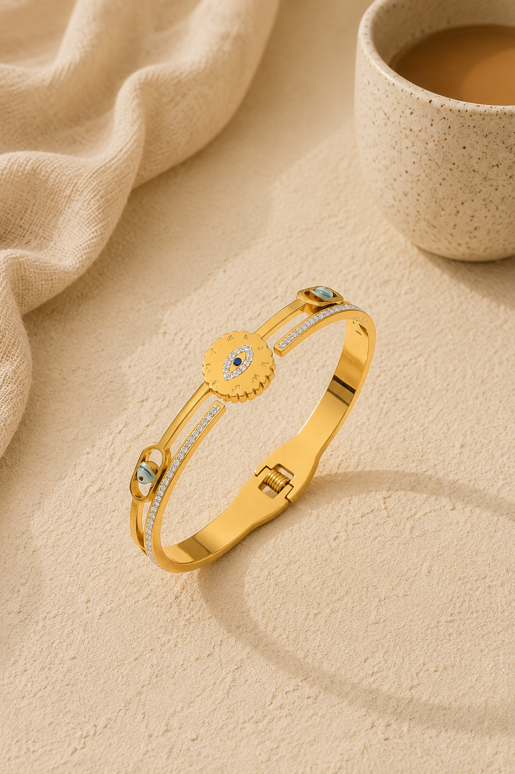 Fabian Evil Eye Bangle