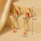 Geometric Dangle Earrings