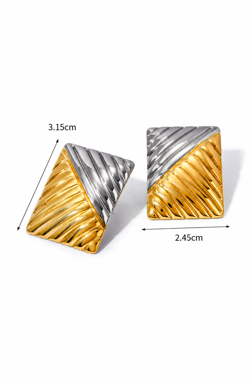 Luca Statement Studs