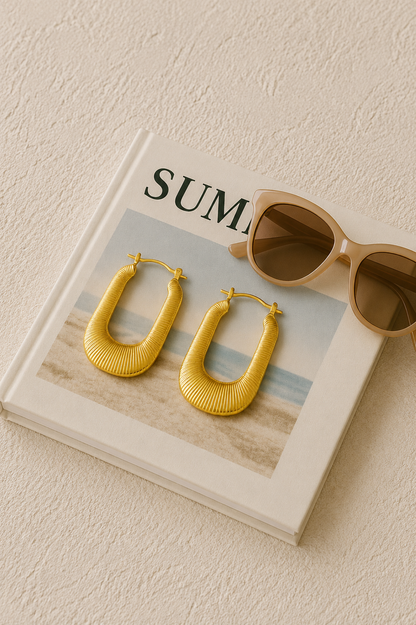 Karla Gold Hoops