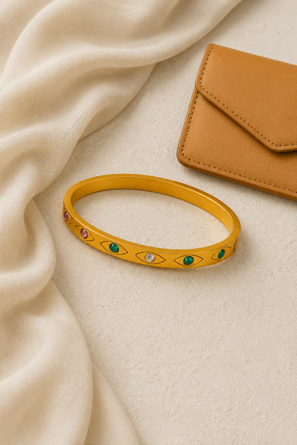 Kinsley Evil Eye Bangle