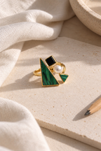 Laila Malachite Ring