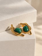 Lola Malachite Earrings