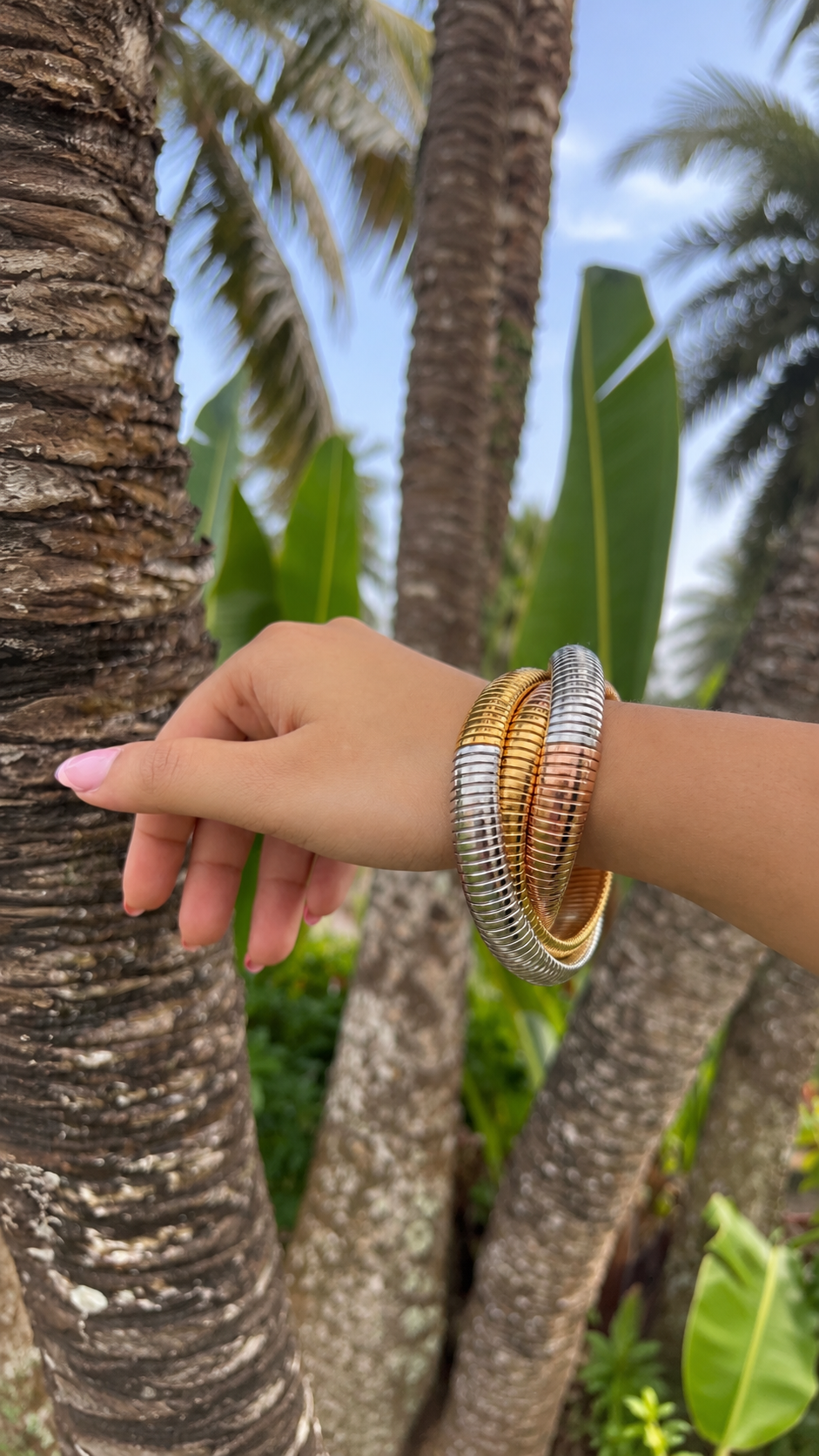 Maisha Triple Wrap Bangle