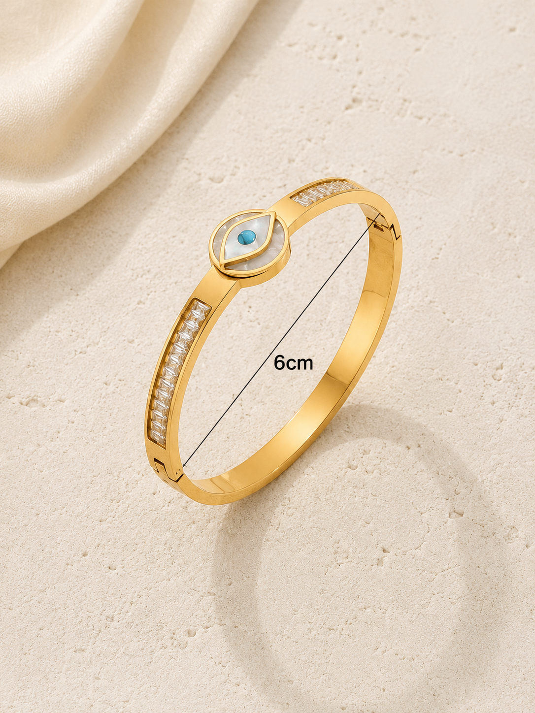 Mable Evil Eye Bangle