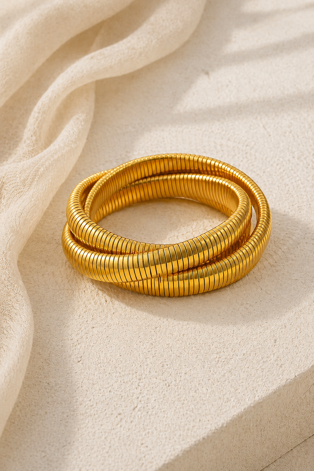 Maisha Triple Wrap Bangle