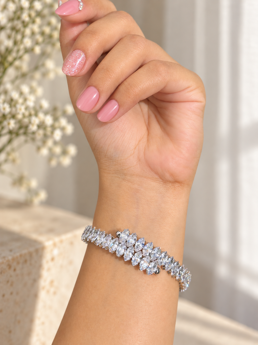 Meesho Zircon Bracelet