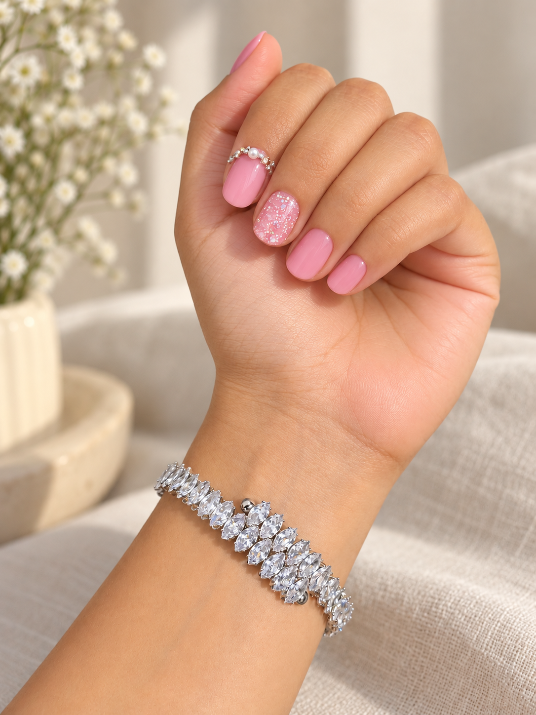 Meesho Zircon Bracelet