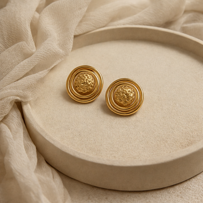 Myraa Textured Earrings