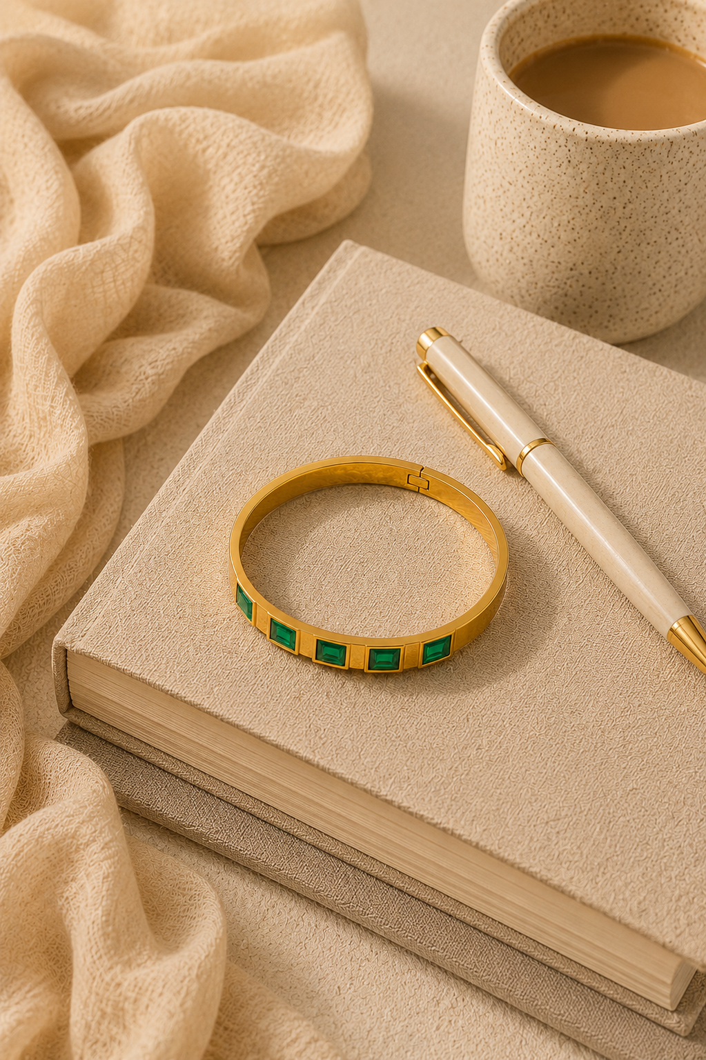 Noa Rhinestone Bangle