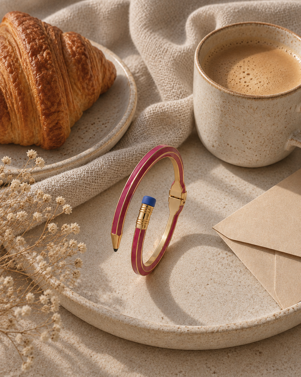 Pencil Double Layer Bangle