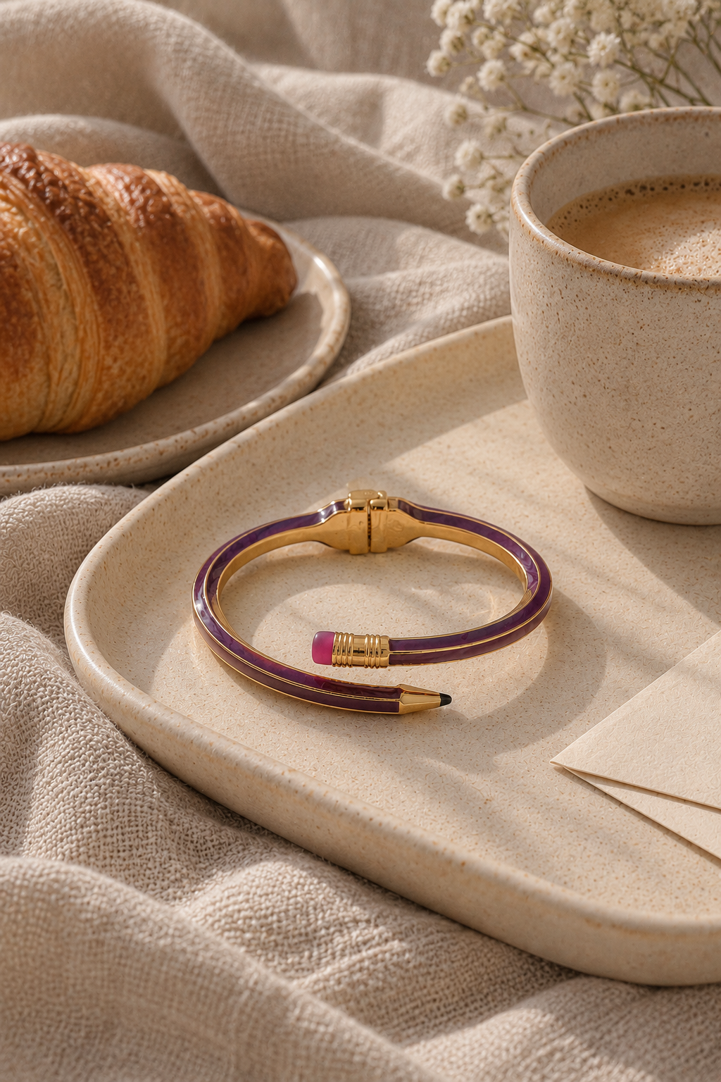 Pencil Double Layer Bangle